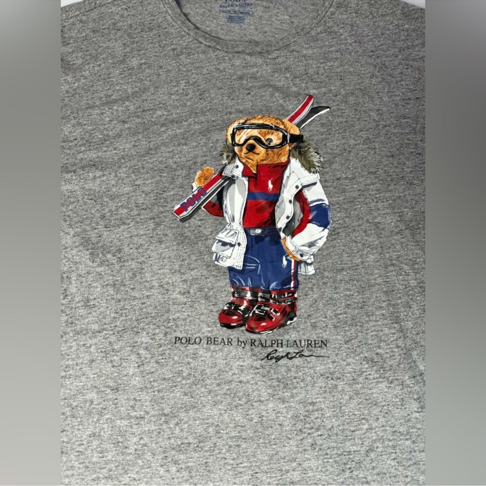 Used Polo by Ralph Lauren Ski Polo Bear
Long Sleeve T-Shirt Size XL - Picture 6 of 9